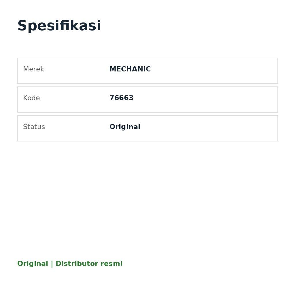 Spesifikasi